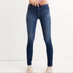 10" High-Rise Skinny Jeans in Danny Wash: TENCEL Denim Edition
